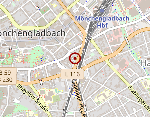 Karte: SRC Centrum für ambulante Rehabilitation Andrea Coenen