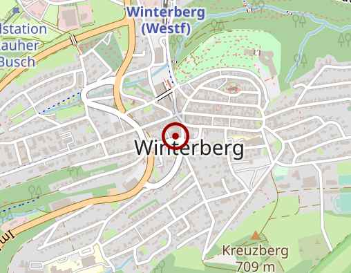 Karte: Sozialwerk St. Georg WestfalenSüd gGmbH