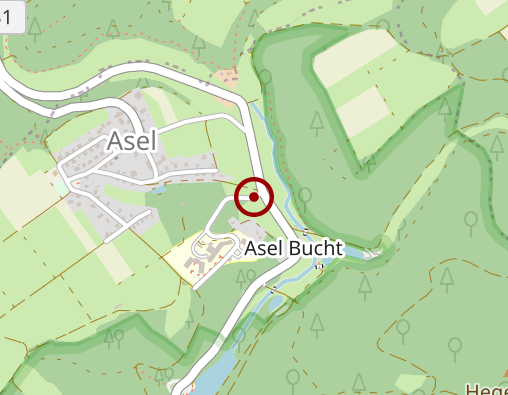 Karte: WDS Zum Weinberg Asel gGmbH