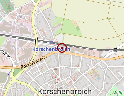 Karte: Azurit Seniorenzentrum Korschenbroich