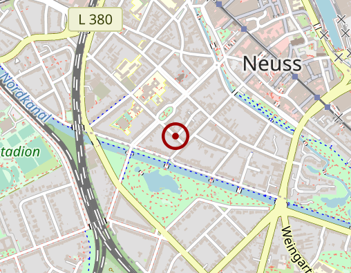 Karte: Persönliche Assistenz Neuss und Umgebung