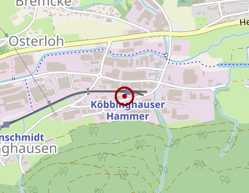 Karte: Koch Tischlerei GmbH Schreinerei und Bestattungen