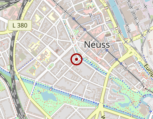 Karte: Dornhoff Monika praxis für paartherapie + eheberatung