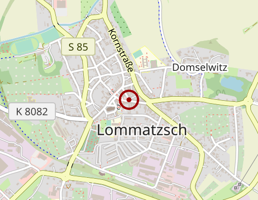 Karte: Seniorentagesstätte "Lommatzscher  Pflege"