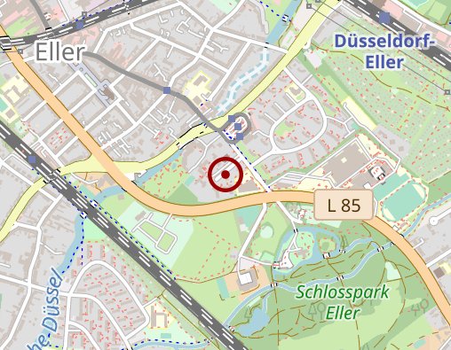 Karte: Betreutes Wohnen f. psychisch Behinderte