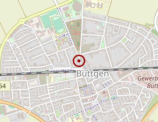 Karte: Caritas-Pflegestation Kaarst