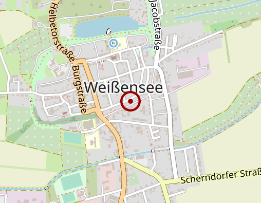 Karte: Pflegewohnpark Haus Weißensee GmbH & Co.KG