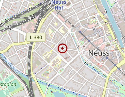 Karte: BeWo-Neuss Ambulant betreutes Wohnen Stefan Knauer