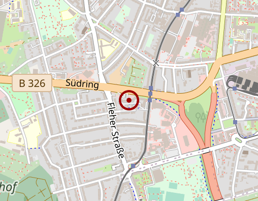 Karte: Ev. Krankenhaus Düsseldorf Seniorenwohnungen