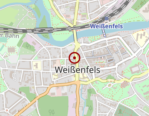 Karte: Caritas-Sozialstation Weißenfels