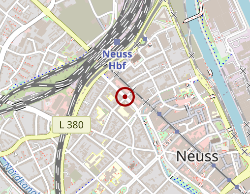 Karte: City Physio Neuss L. Breuer V. Strohmeyer Physiotherapeutische Gemeinschaftspraxis