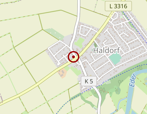 Karte: Hauswirtschaftsdienst Edermünde