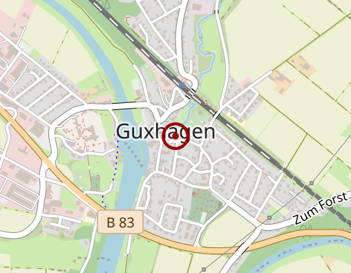 Karte: Therapie-Zentrum Guxhagen