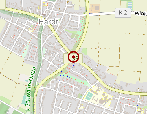 Karte: Katharinenstift - Hardt