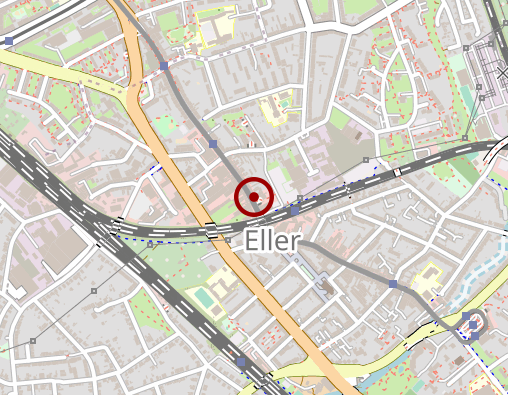 Karte: AOK Rheinland / Hamburg Regionaldirektion Düsseldorf