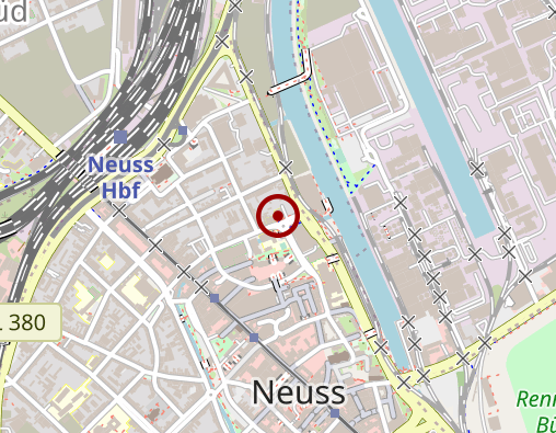 Karte: Rheintor Klinik Städtische Kliniken Neuss - Lukaskrankenhaus - GmbH