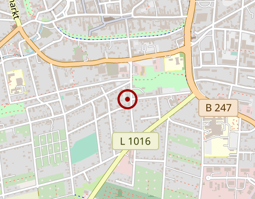 Karte: SiT-Suchthilfe in Thüringen u. Psychosoziale Beratungsst.