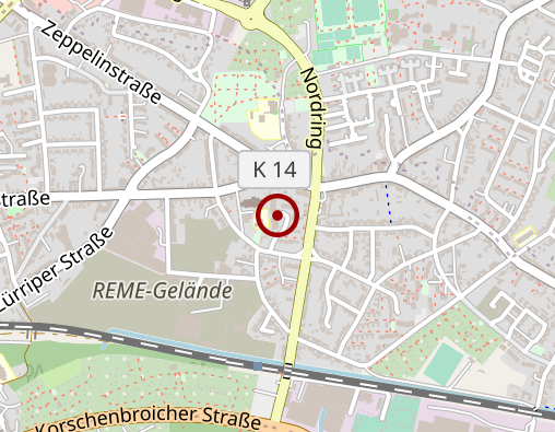 Karte: Zentrum für Betreuung und Pflege Lindenhof Mönchengladbach