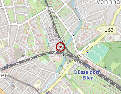 Karte: Betreuungsdienst Montag