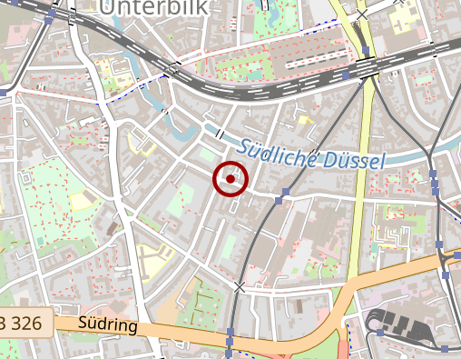 Karte: Mittendrin Düsseldorf GmbH