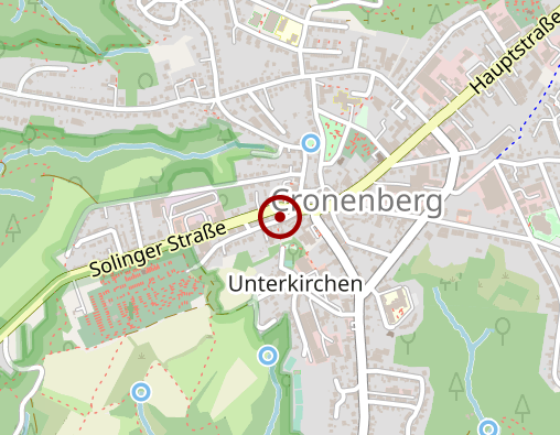 Karte: Cronenberger Schlüsseldienst