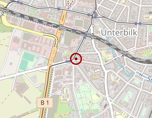 Karte: Bestattungen Ueberacher Ulrich