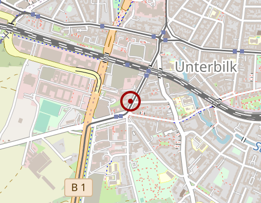 Karte: physius Physiotherapie