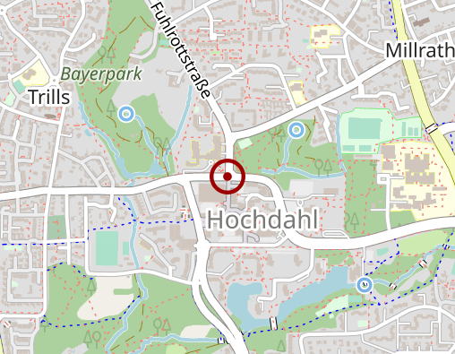 Karte: Rosenhof Seniorenwohnanlage Hochdahl