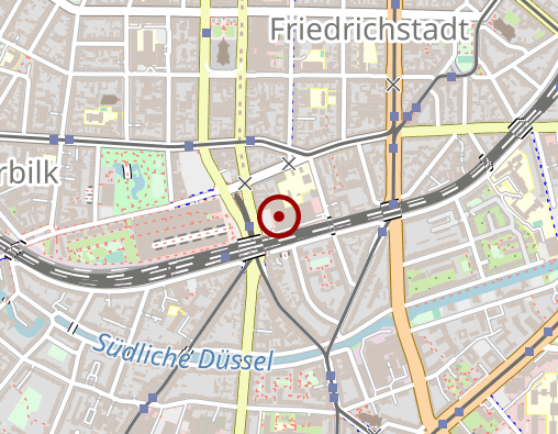 Karte: Apotheke am Bilker Bahnhof