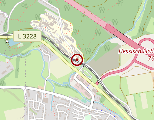 Karte: Orthopädische Klinik Hessisch Lichtenau gGmbH