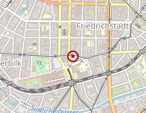 Karte: MUSAADA Betreuungsdienst (RE-START association for economical and social integration and prevention e.V.)