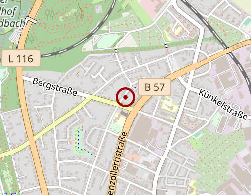 Karte: Hottelet Zenon Psychoanalytische Praxis