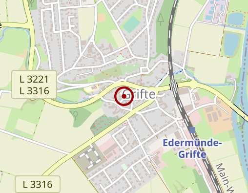 Karte: Diakoniestation Fulda-Eder Team Edermünde