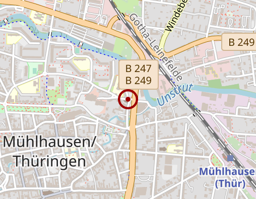 Karte: Mühlhäuser Pflegeteam