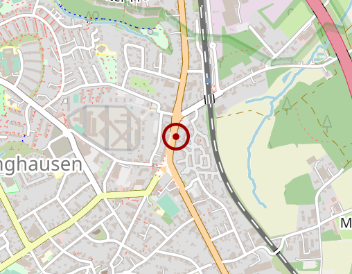 Karte: Burggräf-Spier Christel BeerdigungsInst.