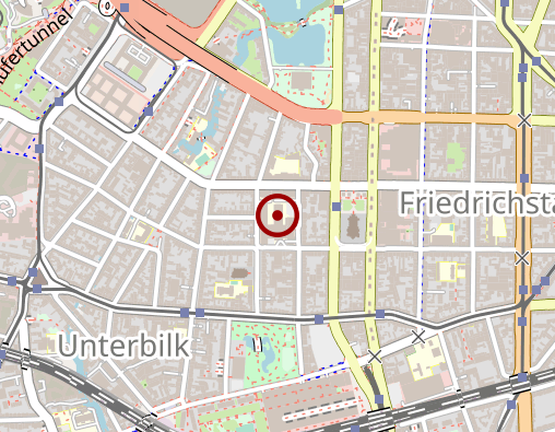 Karte: Evangelisches Krankenhaus Düsseldorf