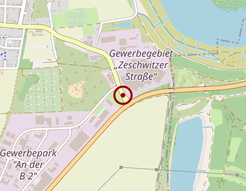 Karte: Tagespflege Raphaelis GmbH Zwenkau