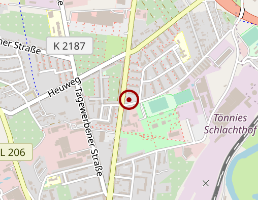 Karte: Häusliche Kranken- und Altenpflege Buller Inh. Diana Winter