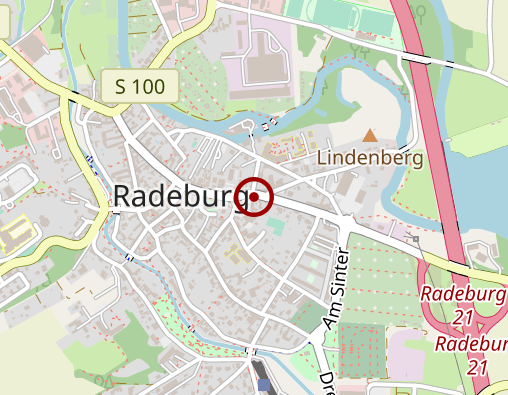 Karte: ASB Dresden & Kamenz gGmbH  Tagespflege Radeburg