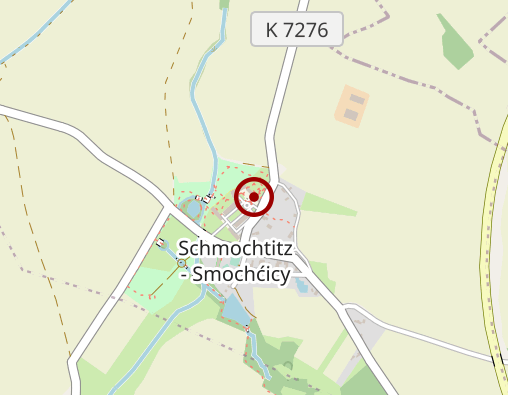 Karte: Bistum Dresden-Meißen - Bildungsgut Schmochtitz Sankt Benno