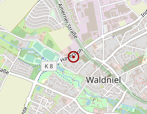 Karte: Bestattungen Küppers