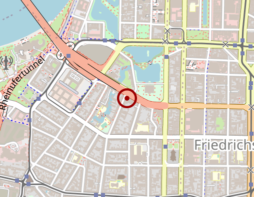 Karte: Palliative Care Team Düsseldorf