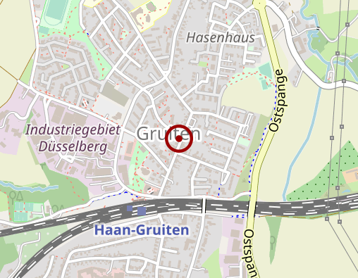 Karte: Physiotherapie Gruiten