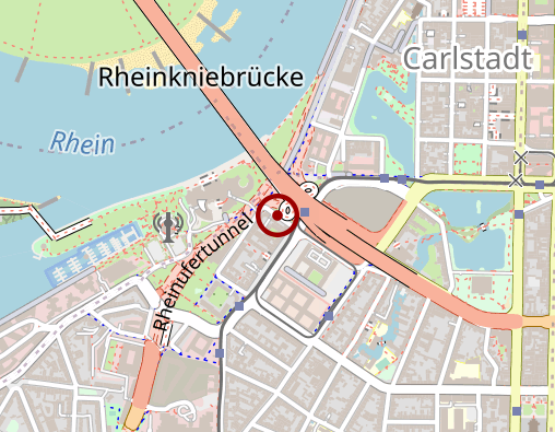 Karte: Caritas Altenzentren