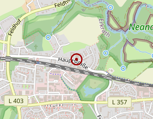 Karte: SenTa Hochdahl "In der alten Weberei"