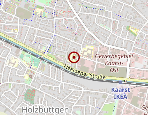 Karte: Johanniter-Stift Kaarst