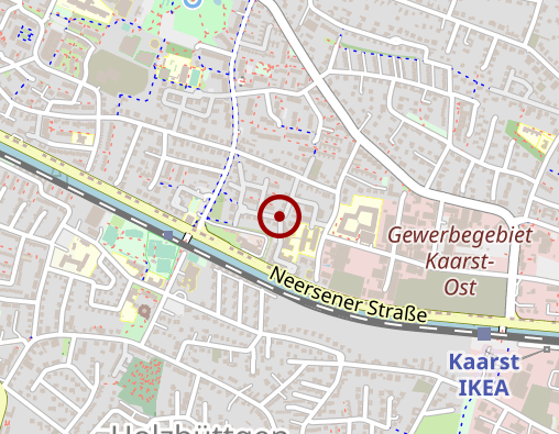 Karte: Johanniter Seniorenzentrum Kaarst Tagespflege