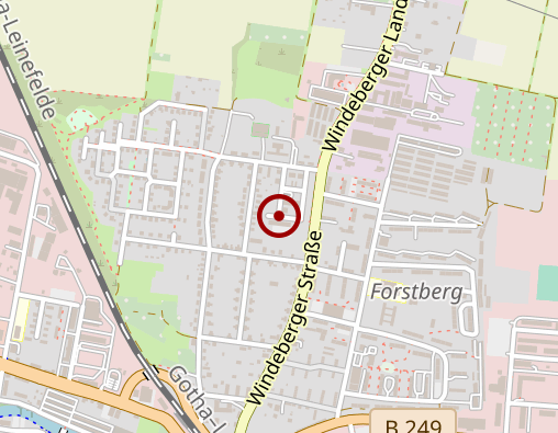 Karte: Diako Sozialstation Mühlhausen