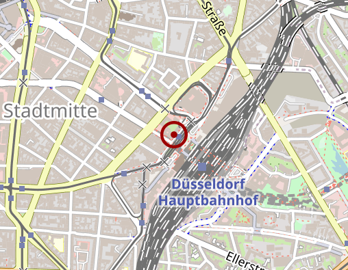 Karte: Zukunftswerkstatt Düsseldorf GmbH - Casa Blanka