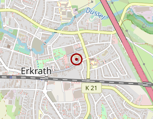 Karte: Servicegesellschaft der Diakonie im Kirchkreis Düssseldorf-Mettmann mbH Entlastungsleistungen